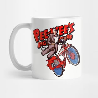 Pee Wee Herman Big Adventure Bicycle Art Mug